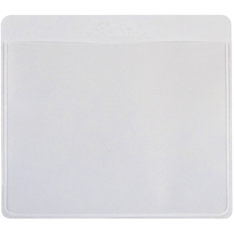 C-Line-70443 Self-Adhesive Labeling Pockets, Pack of 25, 3-1/2 x 2-3/4 in - Image 2